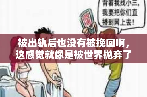 被出轨后也没有被挽回啊，这感觉就像是被世界抛弃了一样。我曾经也经历过这样的事情，那种心如刀割的痛，至今仍记忆犹新。今天，我想和大家聊聊这个话题，希望能给那些正在经历或者曾经经历过类似痛苦的人一些安慰和帮助。