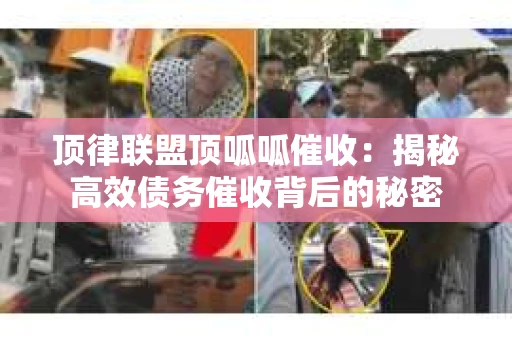 顶律联盟顶呱呱催收:揭秘高效债务催收背后的秘密 顶律联盟顶呱呱催收:揭秘高效债务催收背后的秘密