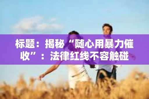 标题：揭秘“随心用暴力催收”：法律红线不容触碰