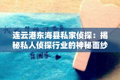 连云港东海县私家侦探：揭秘私人侦探行业的神秘面纱