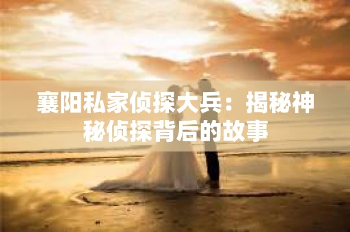 襄阳私家侦探大兵：揭秘神秘侦探背后的故事