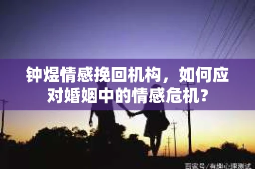 钟煜情感挽回机构，如何应对婚姻中的情感危机？