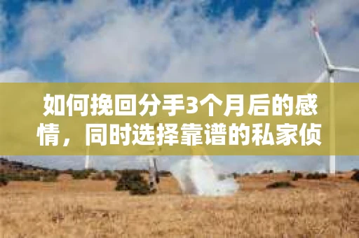 如何挽回分手3个月后的感情,同时选择靠谱的私家侦探社? 如何挽回分手3个月后的感情,同时选择靠谱的私家侦探社?