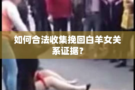 如何合法收集挽回白羊女关系证据？